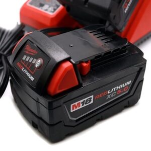 2 Milwaukee M18 REDLITHIUM High Output Batterys
